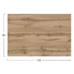 ΕΠΙΦΑΝΕΙΑ ΤΡΑΠΕΖΙΟΥ HPL ΟΡΘΟΓΩΝΙΑ HM5840.36 SONAMA OAK 120x80εκ. - Image 2