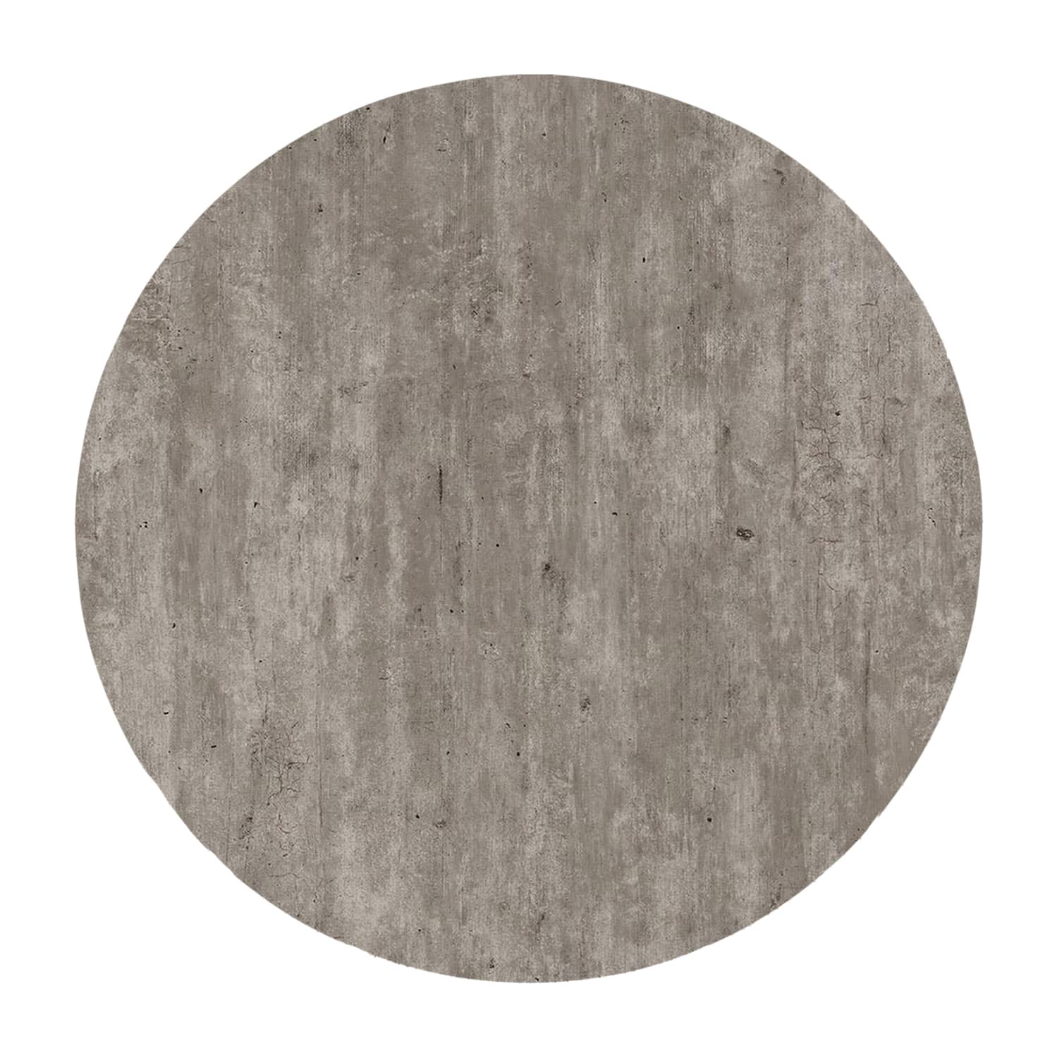 HM6351.37 ΕΠΙΦΑΝΕΙΑ ΤΡΑΠΕΖΙΟΥ HPL ΣΤΡΟΓΓΥΛΗ HM6351.37 CONCRETE Φ120εκ. - Image 1