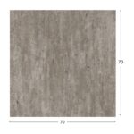 ΕΠΙΦΑΝΕΙΑ ΤΡΑΠΕΖΙΟΥ HPL ΤΕΤΡΑΓΩΝΗ HM5838.37 CONCRETE 70x70εκ. - Image 2