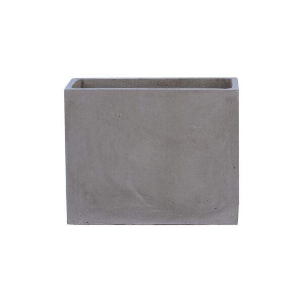 FLOWER POT-2 Cement Grey 50x20x40cm 50x20x40cm - Image 5