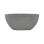 FLOWER POT-4 Cement Grey 56x27x26cm 56x27x26cm - Image 5
