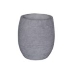 FLOWER POT-8 Απόχρωση Light Grey Wash Φ25x28cm - Image 5