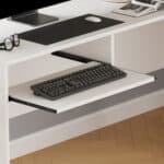 ΓΩΝΙΑΚΟ ΓΡΑΦΕΙΟ SHIG HM2135.03 MDF ΣΕ ΛΕΥΚΟ 140x120x75Υεκ - Image 5