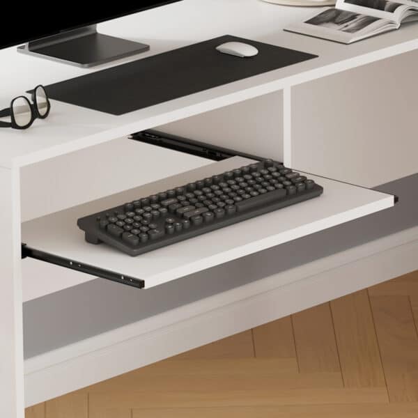 ΓΩΝΙΑΚΟ ΓΡΑΦΕΙΟ SHIG HM2135.03 MDF ΣΕ ΛΕΥΚΟ 140x120x75Υεκ - Image 5