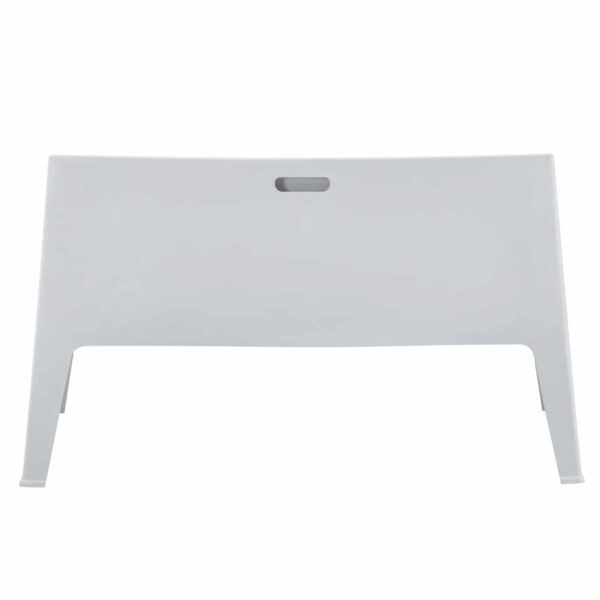 ΚΑΝΑΠΕΣ 2-ΘΕΣΙΟΣ ΠΟΛΥΠΡΟΠΥΛΕΝΙΟΥ SLEEK HM6366.01 ΧΡΩΜΑ ΛΕΥΚΟ 133x68x73Υεκ. - Image 4