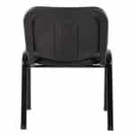 ΚΑΡΕΚΛΑ JANISHA HM1010.01 ΜΕ ΔΕΡΜΑΤΙΝΗ PU ΜΑΥΡΟ 53,5x59x77 εκ. - Image 6
