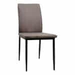 ΚΑΡΕΚΛΑ ΤΡΑΠΕΖΑΡΙΑΣ PERKY HM18347.03 ΚΑΦΕ ΥΦΑΣΜΑ-ΜΕΤΑΛ. ΠΟΔΙΑ ΜΑΥΡΑ 42x58x89,5Υεκ