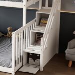 ΚΟΥΚΕΤΑ ΠΑΙΔΙΚΗ BEAMER HM21320 ΞΥΛΟ ΠΕΥΚΟΥ ΛΕΥΚΟ--ΓΙΑ ΣΤΡΩΜΑΤΑ 90 & 140x190εκ - Image 5