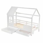 ΚΡΕΒΑΤΙ ΠΑΙΔΙΚΟ ΜΕ ΣΤΡΩΜΑ DOMER HM21319 ΞΥΛΟ ΠΕΥΚΟΥ ΣΕ ΛΕΥΚΟ--ΣΤΡΩΜΑ 90x190εκ - Image 6