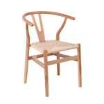 LIMA Καρέκλα Στοιβαζόμενη, Ξύλο Απόχρωση Φυσικό, Κάθισμα Paper Rope Φυσικό 56x55x76cm - Image 15