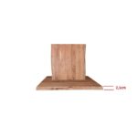 LIZARD-W Slim Επιφάνεια Τραπεζιού, Ξύλο Ακακίας Φυσικό 160x90x2,5cm - Image 5