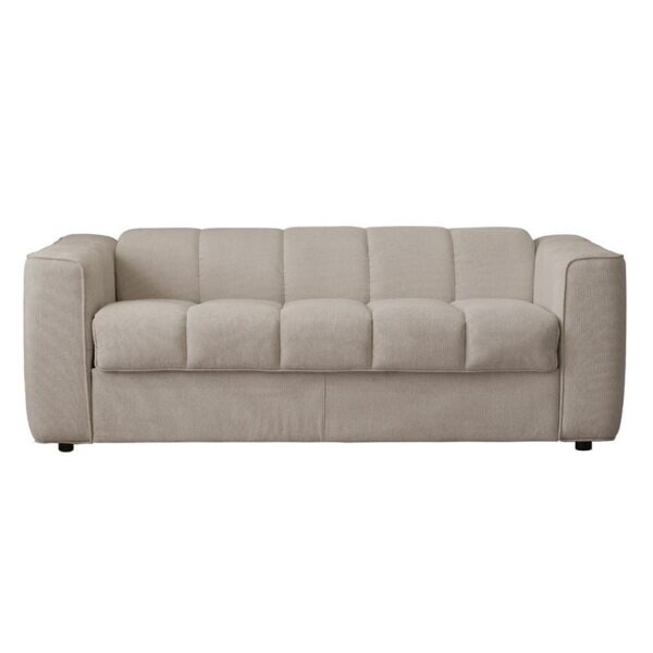 NORRIS Καναπές - Κρεβάτι 3Θέσιος, Ύφασμα Water Repellent Μπεζ 209x99x70 Κρεβάτι:140x190cm - Image 11