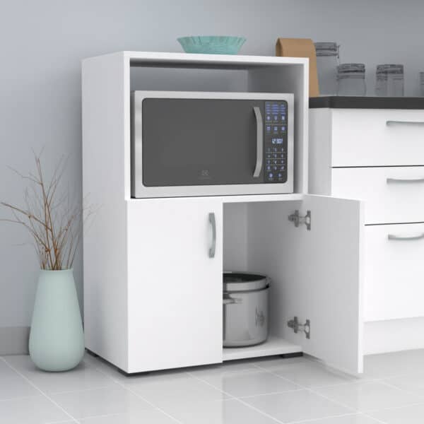 ΝΤΟΥΛΑΠΙ ΚΟΥΖΙΝΑΣ NITO HM18197.01 ΜΕΛΑΜΙΝΗ ΣΕ ΛΕΥΚΟ ΧΡΩΜΑ 60x36x92Υεκ. - Image 4