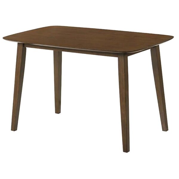 OPTIMAL Τραπέζι Τραπεζαρίας Απόχρωση Καρυδί 120x75x74cm - Image 7