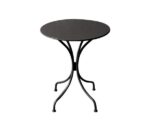 PARK Τραπέζι Μέταλλο Βαφή Μαύρο Φ60cm H.70cm - Image 7