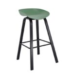 PENT Σκαμπό Bar, Μέταλλο Βαφή Μαύρο, PP Πράσινο 49x52x72/84cm - Image 13