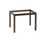 ΚΑΦΕΝΕΙΟΥ Βάση Τραπεζιού Οξιά Λυόμενη για Επιφάνεια 70x110cm Βαφή Εμποτισμού Καρυδί 59x99x73cm - Image 5