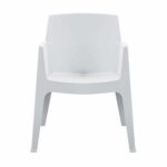 ΠΟΛΥΘΡΟΝΑ ΠΟΛΥΠΡΟΠΥΛΕΝΙΟΥ SLEEK HM6370.01 ΛΕΥΚΗ 68x63x82,5Υεκ. - Image 3
