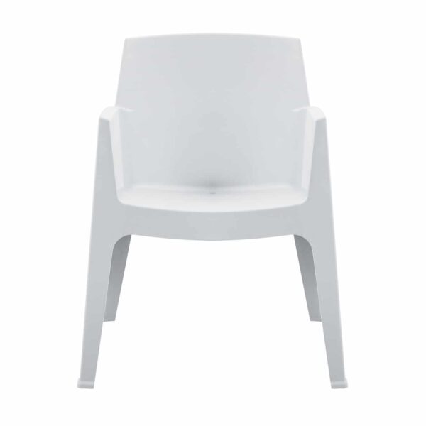 ΠΟΛΥΘΡΟΝΑ ΠΟΛΥΠΡΟΠΥΛΕΝΙΟΥ SLEEK HM6370.01 ΛΕΥΚΗ 68x63x82,5Υεκ. - Image 3