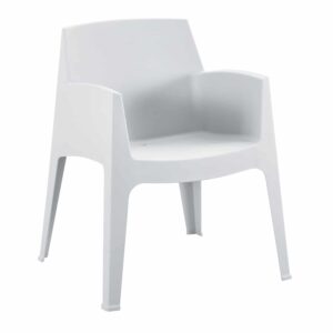 ΠΟΛΥΘΡΟΝΑ ΠΟΛΥΠΡΟΠΥΛΕΝΙΟΥ SLEEK HM6370.01 ΛΕΥΚΗ 68x63x82,5Υεκ.