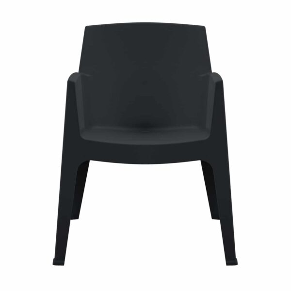 ΠΟΛΥΘΡΟΝΑ ΠΟΛΥΠΡΟΠΥΛΕΝΙΟΥ SLEEK HM6370.02 ΜΑΥΡΗ 68x63x82,5Υεκ. - Image 3