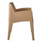 ΠΟΛΥΘΡΟΝΑ ΠΟΛΥΠΡΟΠΥΛΕΝΙΟΥ SLEEK HM6370.03 ΚΑΠΟΥΤΣΙΝΟ 68x63x82,5Υεκ. - Image 4