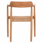 ΠΟΛΥΘΡΟΝΑ ΤΡΑΠΕΖΑΡΙΑΣ ROBBY HM18350 ΞΥΛΟ TEAK & ΣΧΟΙΝΙ VIRO ΦΥΣΙΚΟ 55x50x71Υεκ. - Image 6
