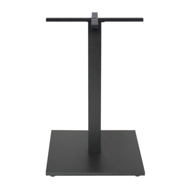 PRATO-W Βάση Τραπεζιού Μέταλλο Βαφή Μαύρο, με Ρεγουλατόρο,Cross 60x60cm,15kg 50x50cm H.72cm / Cross 60x60cm - Image 5