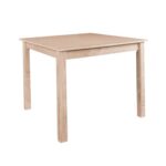 Ταβέρνας Τραπέζι Λυόμενο Οξιά - Κόντρα Πλακέ, Βαφή Εμποτισμού Φυσικό 80x80x75cm - Image 6