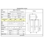 ΣΙΦΝΟΣ Σκαμπό BAR με Πλάτη, Οξιά Άβαφο με Ψάθα Αβίδωτη 36x37x76/107cm - Image 9
