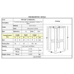 ΤΑΒΕΡΝΑΣ Σκαμπό BAR, Οξιά Βαφή Εμποτισμός Καρυδί, Κάθισμα Pu Μαύρο 35x35x81cm - Image 9
