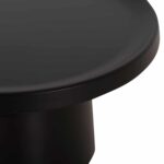 ΣΕΤ 2 ΤΡΑΠΕΖΙΑ ΣΑΛΟΝΙΟΥ RINKON2 HM18304.02 ΜΕΤΑΛΛΟ ΣΕ ΜΑΥΡΟ Φ49εκ & Φ69εκ - Image 6