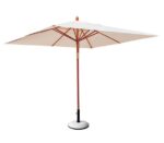 SOLEIL ομπρέλα (Χωρίς flaps) Ξύλο Kempass 200x200cm - Image 7