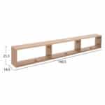 ΣΥΝΘΕΣΗ ΤΗΛΕΟΡΑΣΗΣ CHARLIZE SONAMA HM2253.02 180,5x32x155,5 εκ. - Image 6