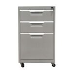 ΣΥΡΤΑΡΙΕΡΑ Μέταλλο Βαφή Γκρι 40x50x67cm - Image 5