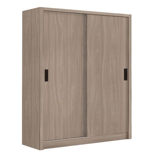 VANITY Ντουλάπα Δίφυλλη - Συρόμενη, Απόχρωση Sonoma Oak 160x60x200cm - Image 7