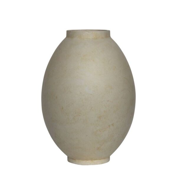 VASE-2 Βάζο Cement, Απόχρωση Beige Φ40x55cm Φ40x55cm - Image 5