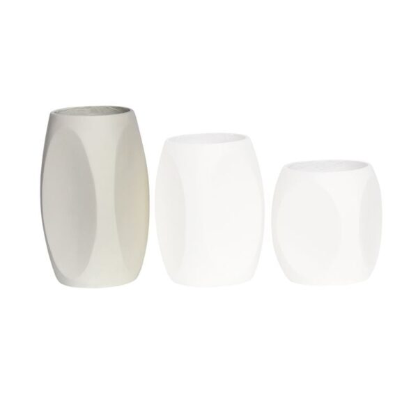 VASE-4 Βάζο Cement, Απόχρωση Beige Φ31x61cm Φ31x61cm - Image 5
