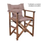 Ύφασμα για Πολυθρόνα Σκηνοθέτη, Γέμισμα Comforel, Καπιτονέ, Απόχρωση Cappuccino 48/55x75cm Πάχος 5cm - Image 11