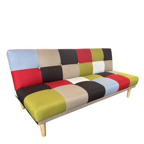 Καναπές Κρεβάτι Τριθέσιος Πολύχρωμο - Image 4