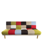 Καναπές Κρεβάτι Τριθέσιος Πολύχρωμο