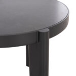 ΤΡΑΠΕΖΙ ΜΕΣΗΣ ΣΤΡΟΓΓΥΛΟ ABSOLUTION SM6466.01 ΑΛΟΥΜIΝΙΟ-SINTERED STONE ΓΚΡΙ Φ61x45Υεκ - Image 6