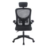 BF3055 Πολυθρόνα Γραφείου- Διευθυντή, Mesh Μαύρο 60x49x110/120cm - Image 5