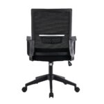 BF2965 Πολυθρόνα Γραφείου Ύφασμα Μαύρο Mesh 63x49x93/103cm - Image 3