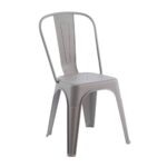 RELIX PP Καρέκλα Στοιβαζόμενη, PP Απόχρωση Sand Beige 47x47x86cm - Image 2