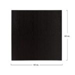 ΕΠΙΦΑΝΕΙΑ ΤΡΑΠΕΖΙΟΥ ΑΠΟ MDF 60Χ60 εκ. ΜΑΥΡΗ HM8437.02 - Image 2