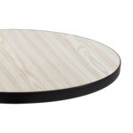 ΕΠΙΦΑΝΕΙΑ ΤΡΑΠΕΖΙΟΥ ΑΠΟ MDF Φ60 HM8436.03 ΔΡΥΣ ΜΑΥΡΟ - Image 3