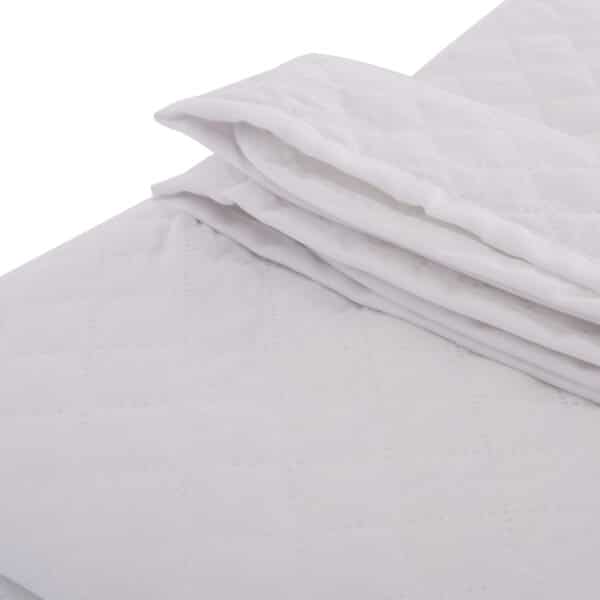 ΕΠΙΣΤΡΩΜΑ ΑΔΙΑΒΡΟΧΟ VELURA HM12174.90 MICROFIBER & PU--4 ΛΑΣΤΙΧΑ 90x200εκ - Image 5
