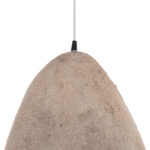 ΦΩΤΙΣΤΙΚΟ ΟΡΟΦΗΣ ΜΕ ΟΨΗ ΠΕΤΡΑΣ STONER (S) HM4417 ΣΚΟΥΡΟ ΜΠΕΖ 37x30x45Υεκ. - Image 4