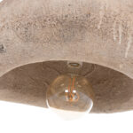 ΦΩΤΙΣΤΙΚΟ ΟΡΟΦΗΣ ΜΕ ΟΨΗ ΠΕΤΡΑΣ STONER (M) HM4418 ΣΚΟΥΡΟ ΜΠΕΖ 55x45x40Υεκ. - Image 6